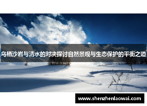 乌栖沙岩与清水的对决探讨自然景观与生态保护的平衡之道